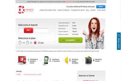 Ok Money, su credito rapido online