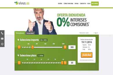 Vivus, credito rapido online